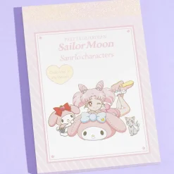 Sanrio Characters x Sailor Moon Pajama Party Memo Pad Set