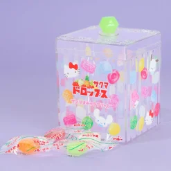 Sanrio Characters x Sakuma Drops Clear Candy Canister