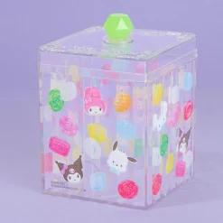 Sanrio Characters x Sakuma Drops Clear Candy Canister
