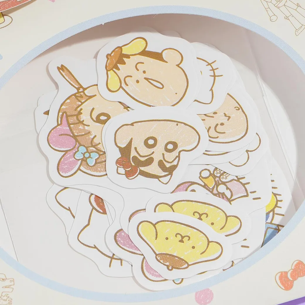 Sanrio Characters x Shin-Chan Face Stickers
