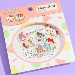 Sanrio Characters x Shin-Chan Punch Stickers