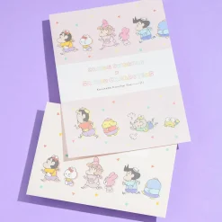 Sanrio Characters x Shin-Chan Mini Letter Set