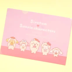 Sanrio Characters x Sirotan Clear Folder