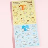 Sanrio Characters x Sirotan Sticker Sheet - Pompompurin & Cinnamoroll