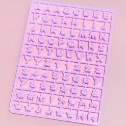 Sanrio Custom Alphabet Charm Decors - Purple