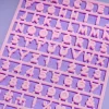 Sanrio Custom Alphabet Charm Decors - Pink