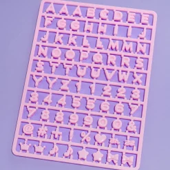 Sanrio Custom Alphabet Charm Decors - Pink