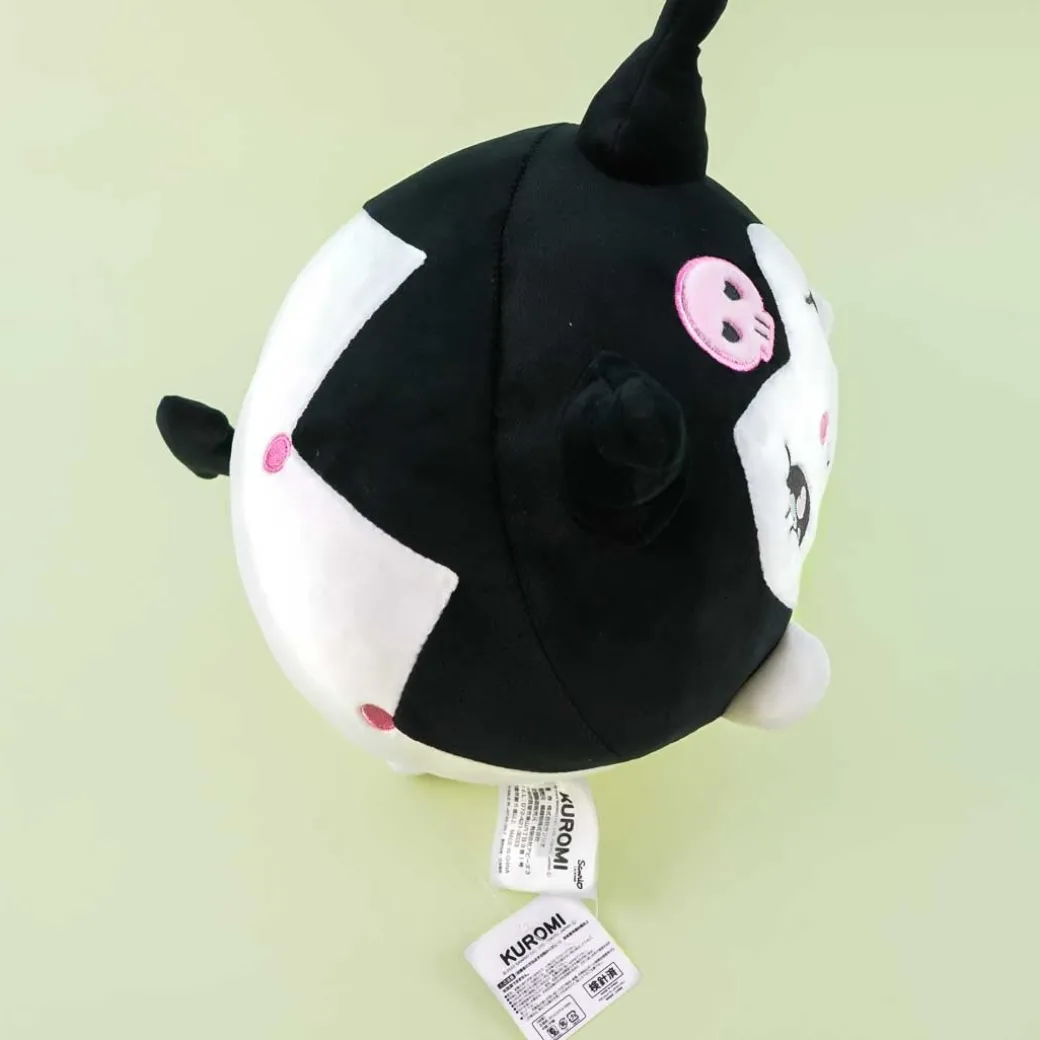 Sanrio Emo Kyun Coro Fluffy Cushion - Kuromi