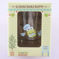Sanrio Hapidanbui Drinking Glass - Chef Keroppi