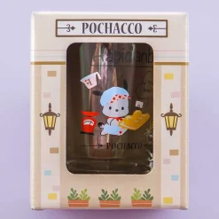Sanrio Hapidanbui Drinking Glass - Chef Pochacco