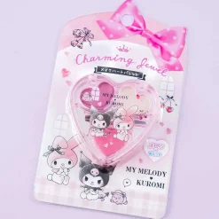 Sanrio Make Heart Lip & Eyeshadow Palette - My Melody & Kuromi