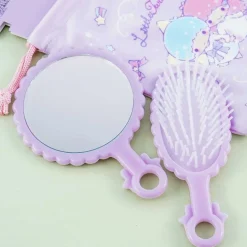 Sanrio Mirror & Hairbrush Set - Little Twin Stars