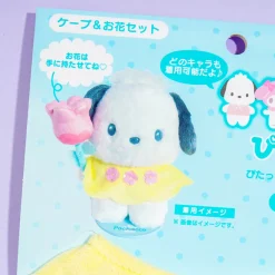 Sanrio Pitatto Friends Plushie Cape With Rose