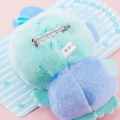 Sanrio Pocket Story Plushie Badge - Hangyodon