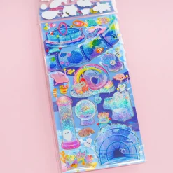 Sea Animals Glittery Sticker Set