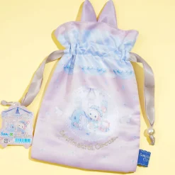 Sentimental Circus Bunny Ears Drawstring Pouch