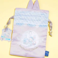 Sentimental Circus Bunny Ears Drawstring Pouch