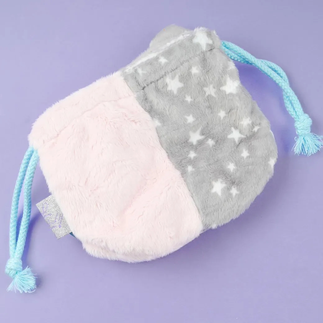Sentimental Circus Fluffy Drawstring Pouch - Spica