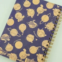 Sentimental Circus Hanging Planets Spiral Notebook
