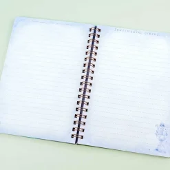 Sentimental Circus Hourglass Spiral Notebook