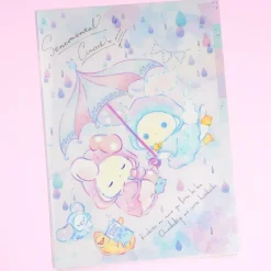 Sentimental Circus Rainy Day Multi-Pocket A4 File Folder