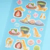 Shiba Inu & Sakura Wagashi Stickers