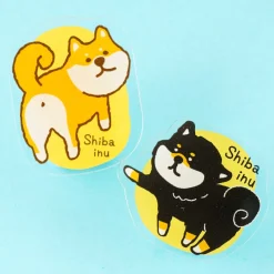 Shiba Inu Clear Clip Set