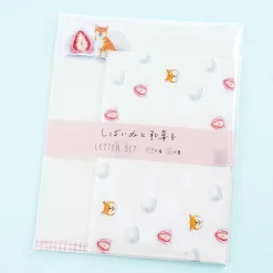 Shiba Inu Daifuku Letter Set