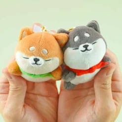 Shiba Inu Magnetic Plushie Charm Set