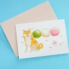 Shiba Inu Sakura Dango Card