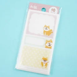 Shiba Inu Washi Sticky Notes