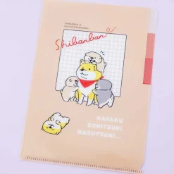 Shibanban & Muchicorobanban Multi-Pocket A5 File Folder