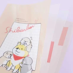 Shibanban & Muchicorobanban Multi-Pocket A5 File Folder