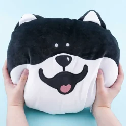 Shibanban Black Shiba Plushie Cushion - Big