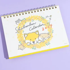 Shibanban Floral 2024 Desk Calendar