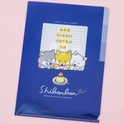 Shibanban Trio Friends Multi-Pocket A5 File Folder