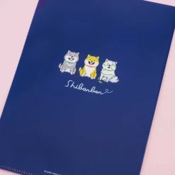 Shibanban Trio Friends Multi-Pocket A5 File Folder