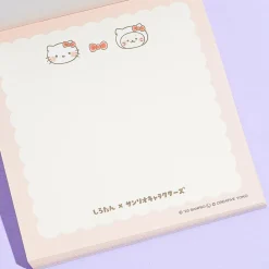 Sirotan x Hello Kitty 25th Anniversary Memo Pad