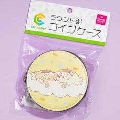 Sirotan x Sanrio Characters Round Coin Purse - Pompompurin
