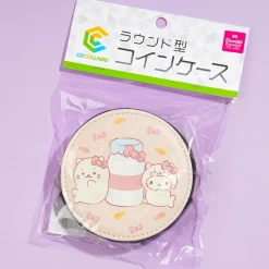 Sirotan x Sanrio Characters Round Coin Purse - Hello Kitty