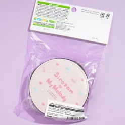 Sirotan x Sanrio Characters Round Coin Purse - My Melody