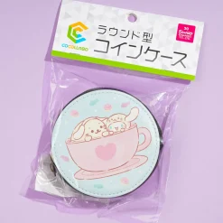 Sirotan x Sanrio Characters Round Coin Purse - Cinnamoroll