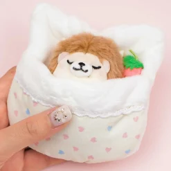 Sleeping Hedgehog Plushie Charm - Mini