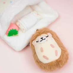 Sleeping Hedgehog Plushie Charm - Mini