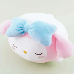 Sleeping My Melody Round Plushie - Medium