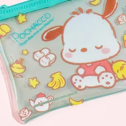Sleeping Pochacco Flat Vinyl Mini Pouch