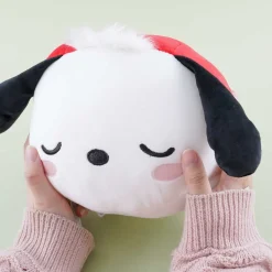 Sleeping Pochacco Round Plushie - Medium