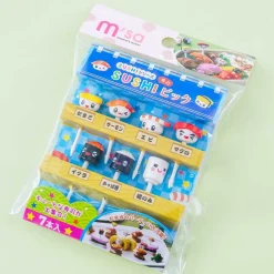 Smiling Sushi Food Pick Set