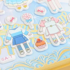 Soaring Sky! Pretty Cure Sticker Dress-Up Bag Book