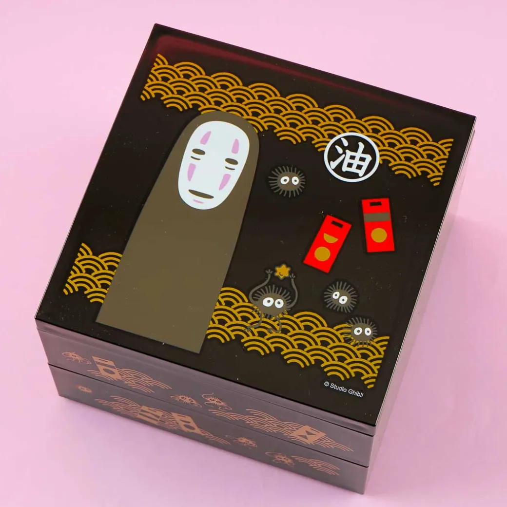 Spirited Away No-Face Traditional Bento Box Set